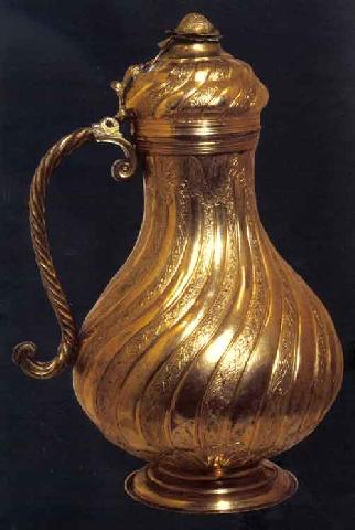 Metal Artwork, Tombac Water Pot, Turkish Islamic Works Museum